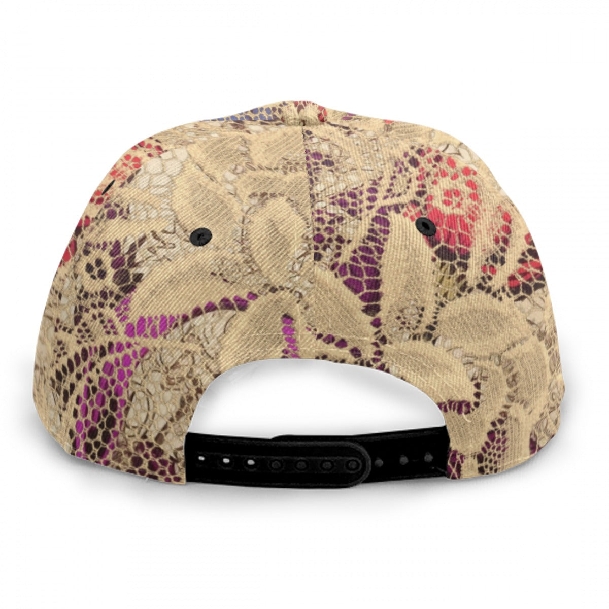 Baseball Cap With Flat Brim