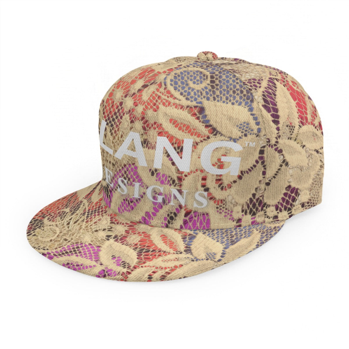 Baseball Cap With Flat Brim