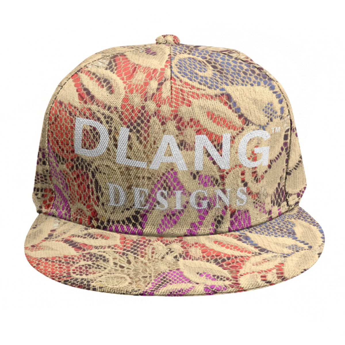 Baseball Cap With Flat Brim